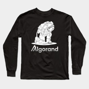 Algorand Algo coin Crypto coin Crytopcurrency Long Sleeve T-Shirt